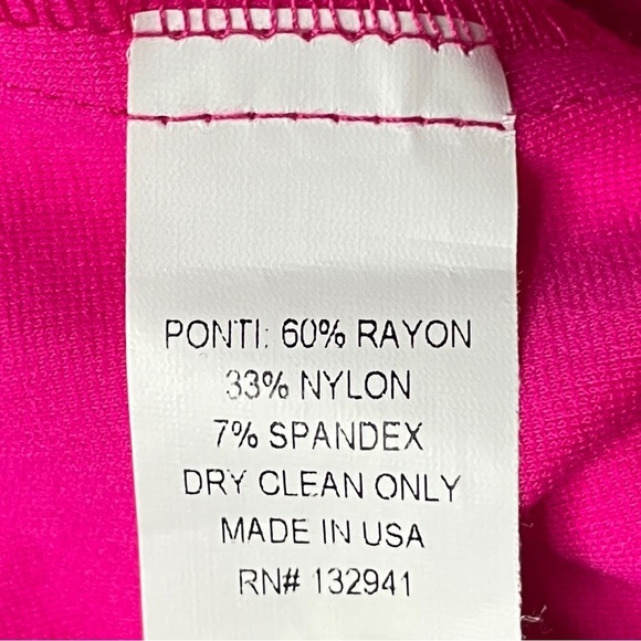 Amanda Uprichard Cap Sleeve Dress A-Line Pink Women’s Size Large L - Picture 4 of 7